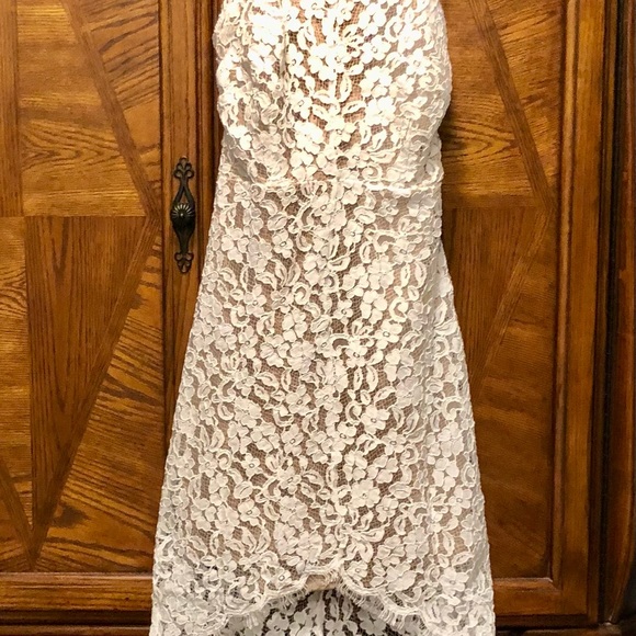 Lulus Lace High-Low Dress Small - Picture 7 of 9